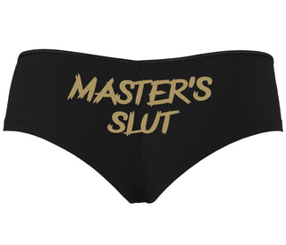 Master's Slut - Black Boyshort