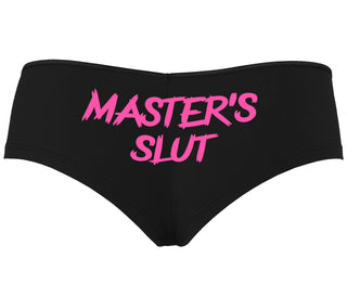 Master's Slut - Black Boyshort