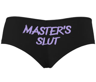 Master's Slut - Black Boyshort
