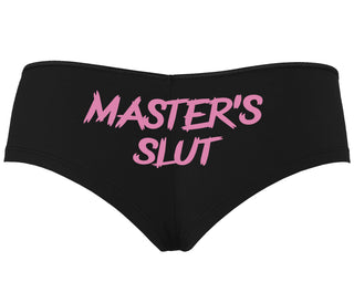 Master's Slut - Black Boyshort