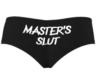 Master's Slut - Black Boyshort