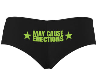 May Cause Erections - Black Boyshort