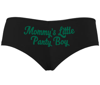 Mommy's Little Panty Boy - Black Boyshort