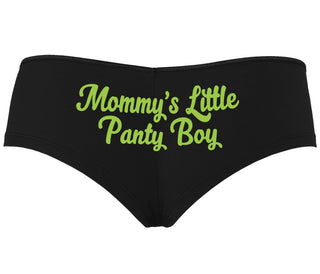 Mommy's Little Panty Boy - Black Boyshort