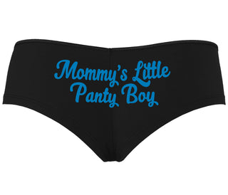 Mommy's Little Panty Boy - Black Boyshort