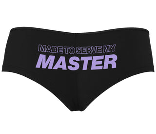 Made To Serve My Master - Black Boyshort