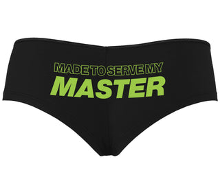 Made To Serve My Master - Black Boyshort