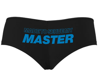 Made To Serve My Master - Black Boyshort
