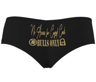 No Caged Cuck Cock - Bulls Only - Black Boyshort