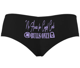 No Caged Cuck Cock - Bulls Only - Black Boyshort