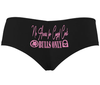 No Caged Cuck Cock - Bulls Only - Black Boyshort