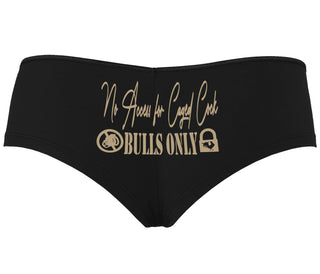 No Caged Cuck Cock - Bulls Only - Black Boyshort