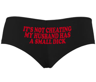 It’s Not Cheating If My Husband Has A Small Dick - Black Boyshort