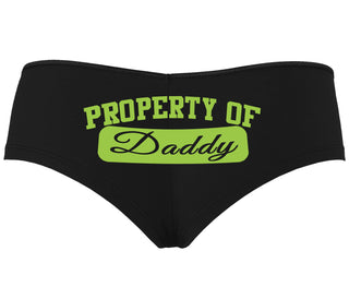 Property Of Daddy - Athletic Look - Black Boyshort