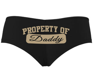 Property Of Daddy - Athletic Look - Black Boyshort