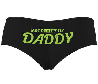 Property Of Daddy - Black Boyshort