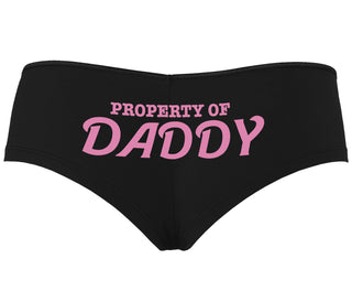 Property Of Daddy - Black Boyshort