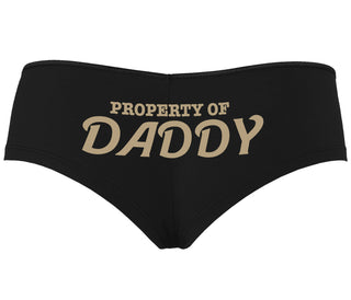 Property Of Daddy - Black Boyshort