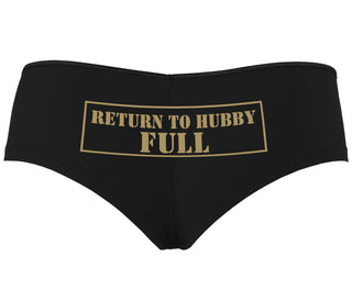 Return to Hubby Full - Black Boyshort