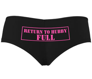 Return to Hubby Full - Black Boyshort