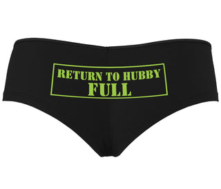 Return to Hubby Full - Black Boyshort