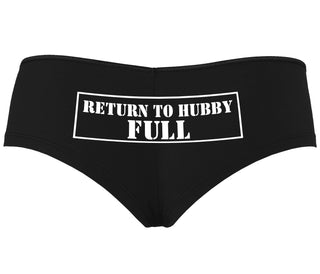 Return to Hubby Full - Black Boyshort