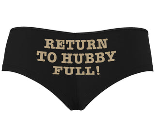 Return to Hubby Full - Black Boyshort