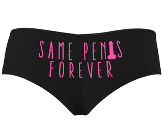 Same Penis Forever - Black Boyshort