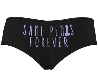 Same Penis Forever - Black Boyshort