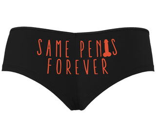 Same Penis Forever - Black Boyshort