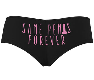 Same Penis Forever - Black Boyshort