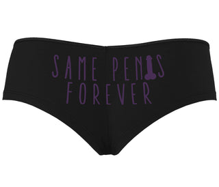 Same Penis Forever - Black Boyshort