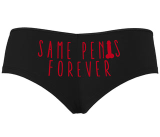 Same Penis Forever - Black Boyshort