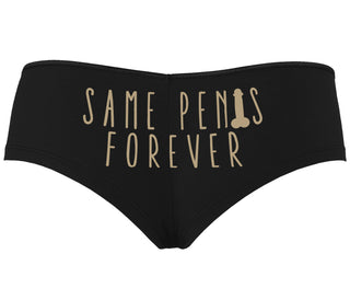 Same Penis Forever - Black Boyshort