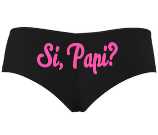 Si Pappi - Yes Daddy - Black Boyshort