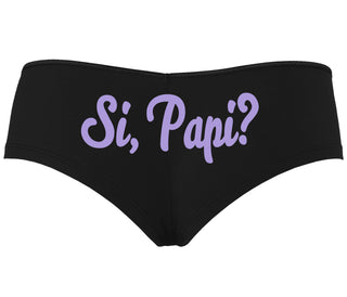 Si Pappi - Yes Daddy - Black Boyshort