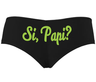 Si Pappi - Yes Daddy - Black Boyshort