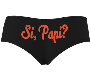 Si Pappi - Yes Daddy - Black Boyshort