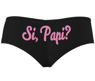 Si Pappi - Yes Daddy - Black Boyshort