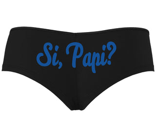 Si Pappi - Yes Daddy - Black Boyshort