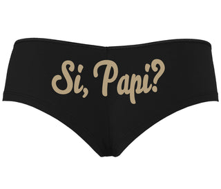 Si Pappi - Yes Daddy - Black Boyshort