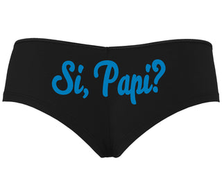 Si Pappi - Yes Daddy - Black Boyshort