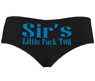 Sir's Little Fuck Toy - Black Boyshort