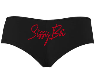 Sissy Boi - Black Boyshort