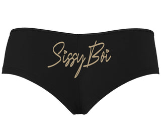 Sissy Boi - Black Boyshort
