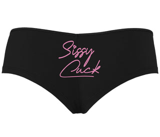 Sissy Cuck - Black Boyshort