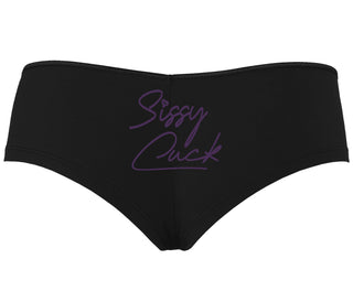 Sissy Cuck - Black Boyshort