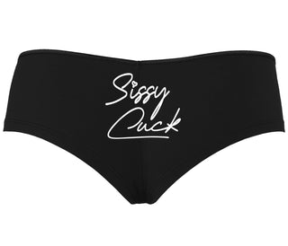 Sissy Cuck - Black Boyshort