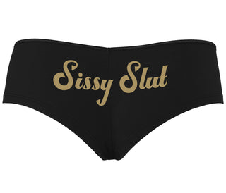 Sissy Slut - Black Boyshort