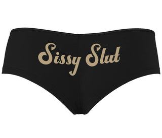 Sissy Slut - Black Boyshort